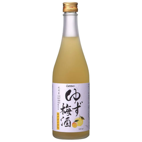 OZEKI YUZU UMESHU 12.5% 大関 柚子梅酒500ml