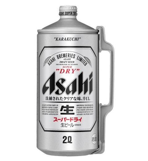 ASAHI SUPER DRY Bottle 朝日啤酒超爽 2L