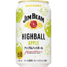 Jim Beam Highball Apple 金賓 威士忌 蘋果 調酒 350ml