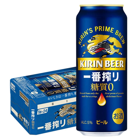 KIRIN ICHIBAN ZERO SUGER 麒麟一番搾 零糖質啤酒500ml
