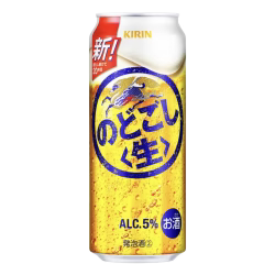 KIRIN NODOGOSHI BEER 4%麒麟NODOGOSHI 4% 生啤酒500ml
