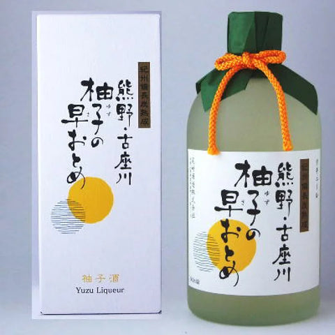 KUMAMO YUZU LIQUEUR 9% 古座川 尾崎 柚子酒 500ml