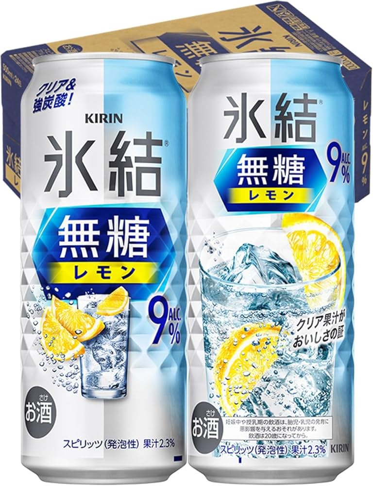 Kirin Hyoketsu Sugar Free Lemon 麒麟 冰結 無糖 檸檬 9% 500ml