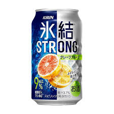 Kirin Strong Grapefruit 麒麟 冰結 葡萄柚 9% 350ml