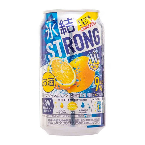 Kirin Strong Lemon 麒麟 冰結 檸檬 9% 350ml