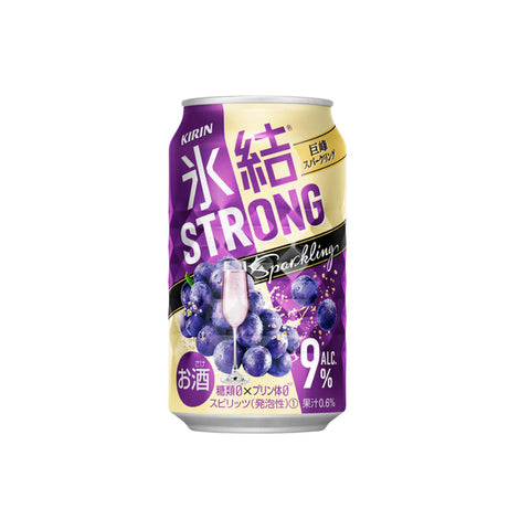 Kirin Strong Sparkling Grape 麒麟 冰結 華麗巨峰葡萄 9% 350ml