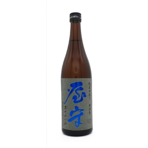 OKU NO KAMI JUNMAI NAKATORI  屋守 純米無調整 中取り火入れ 720ml