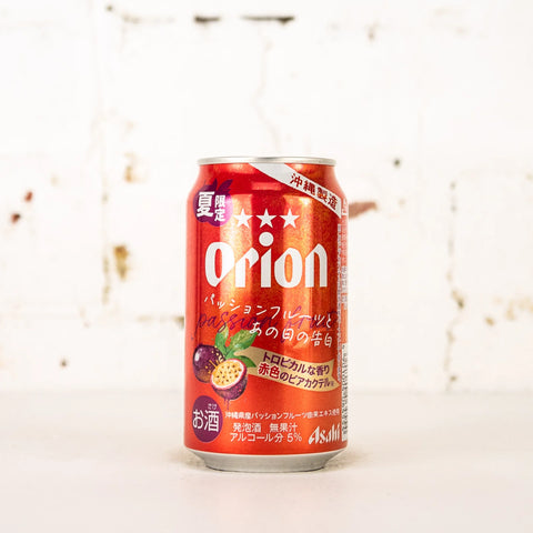 ORION PASSIONFRUIT AND CONFESSION DAY 5% ORION 百香果 啤酒350ml